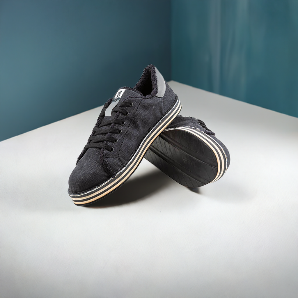 LIFESTYLE SNEAKERS BLACK DENIM 03